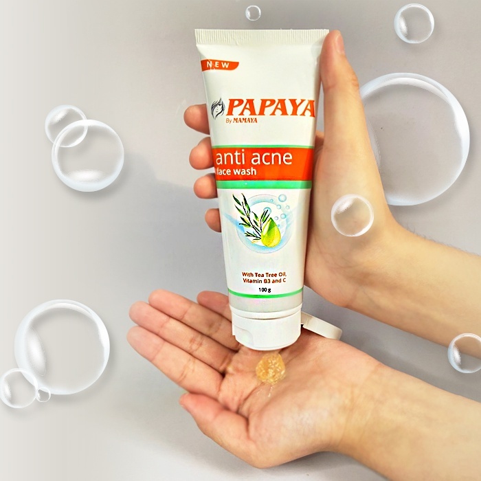 Jual 𝐑𝐀𝐃𝐘𝐒𝐀 - Mamaya Papaya Anti Acne Face Wash BPOM Resmi ...