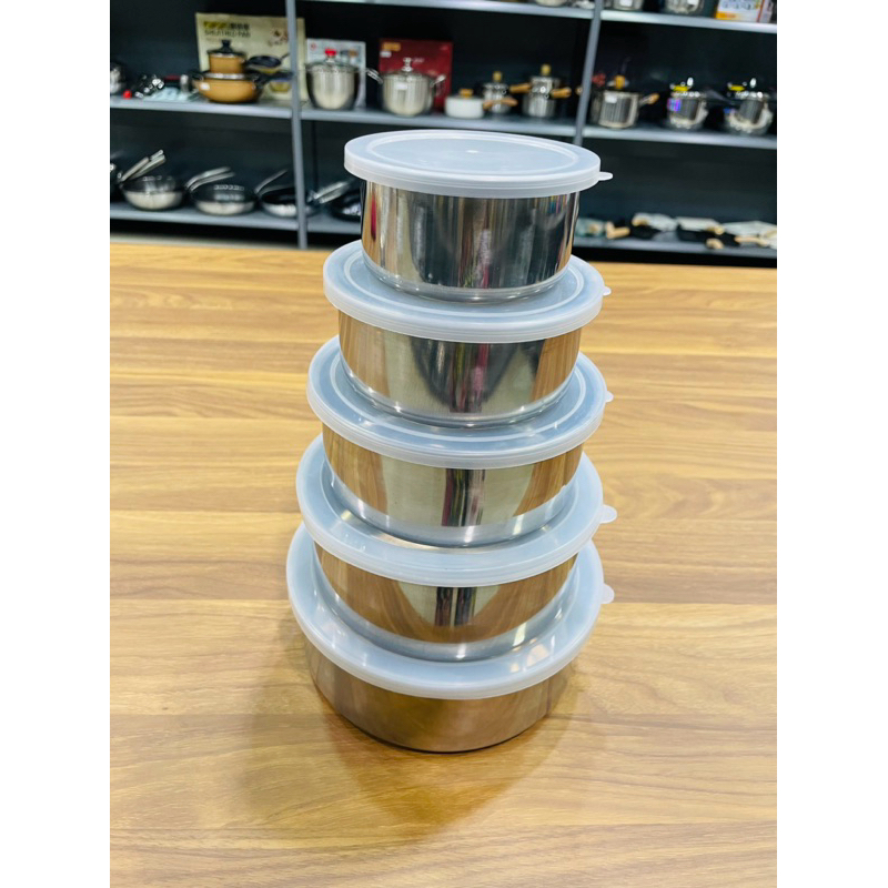 Jual YaYa LB43Setelan RANTANG STAINLESS ISI 5/Rantang 5 Susun Stainless ...