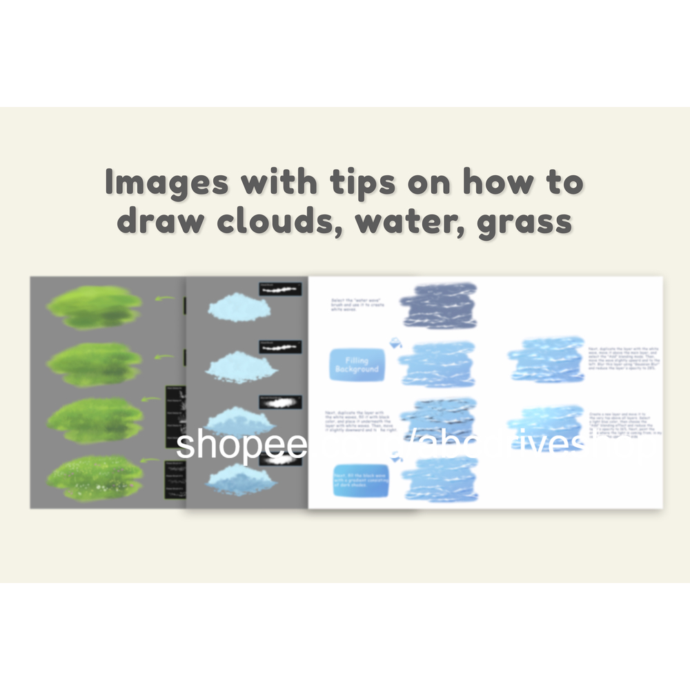 Jual Procreate Brush - Cozy Ghibli Style Brushes | Shopee Indonesia