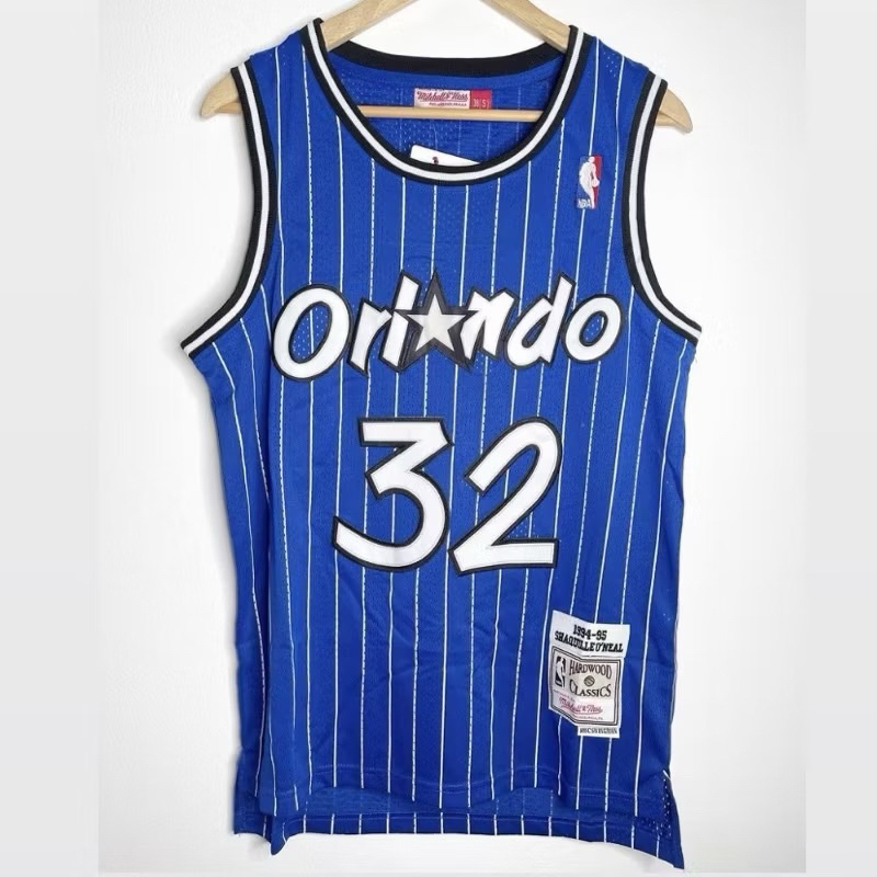 Maillot Orlando Magic Shaquille O'Neal Taille L Mitchell & Ness - Dédicacé, Collector