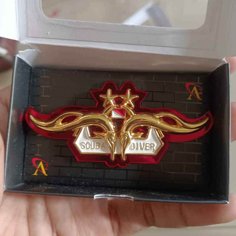 Jual super exclusive brevet wing pin pdh scuba diver akip bintang 2 ...