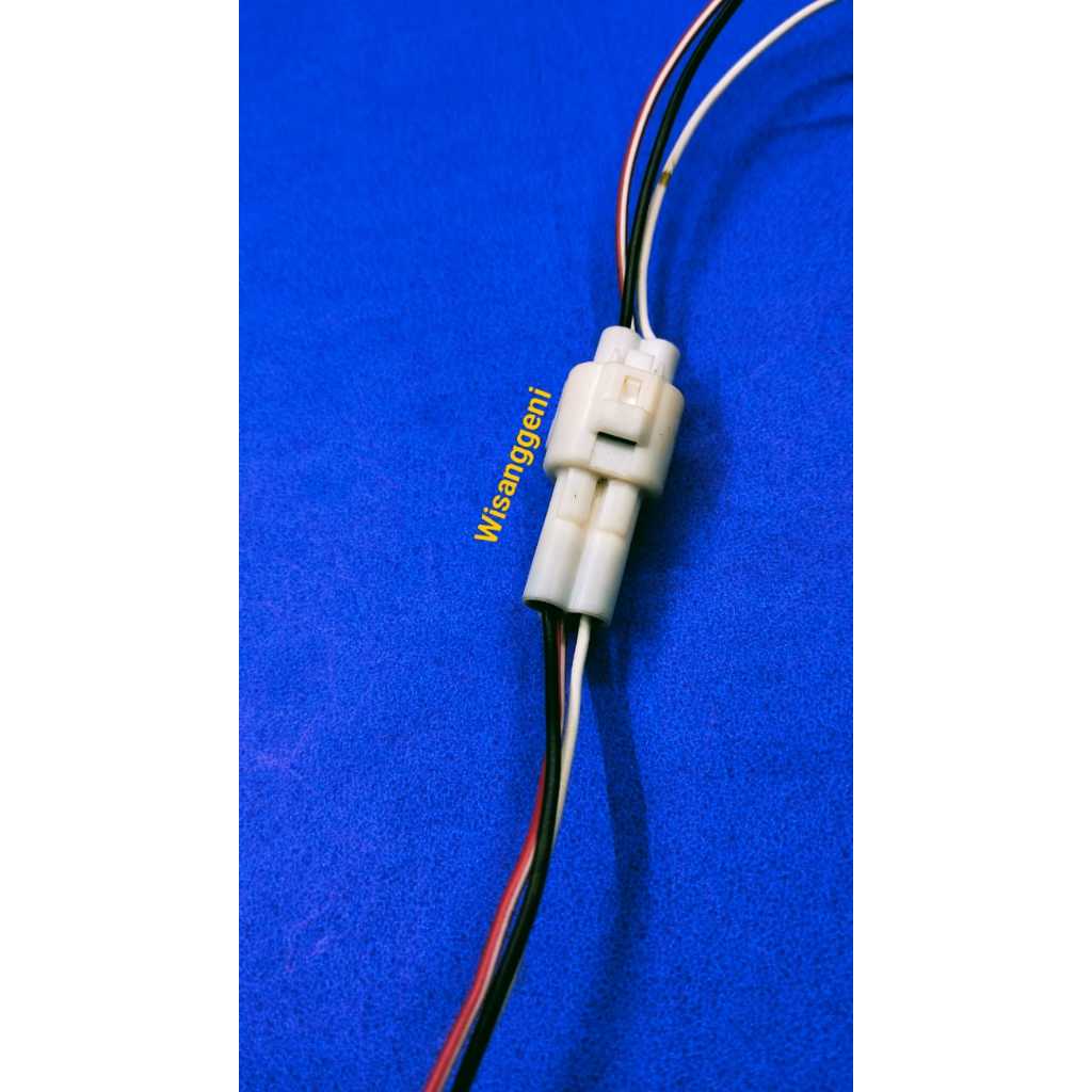 Jual kabel soket socket dlc yamaha 3 pin segitiga connector sepasang ...