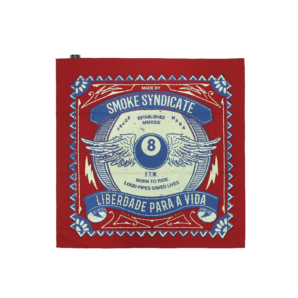 Jual SMOKE Bandana WINGS Red Buff Shopee Indonesia