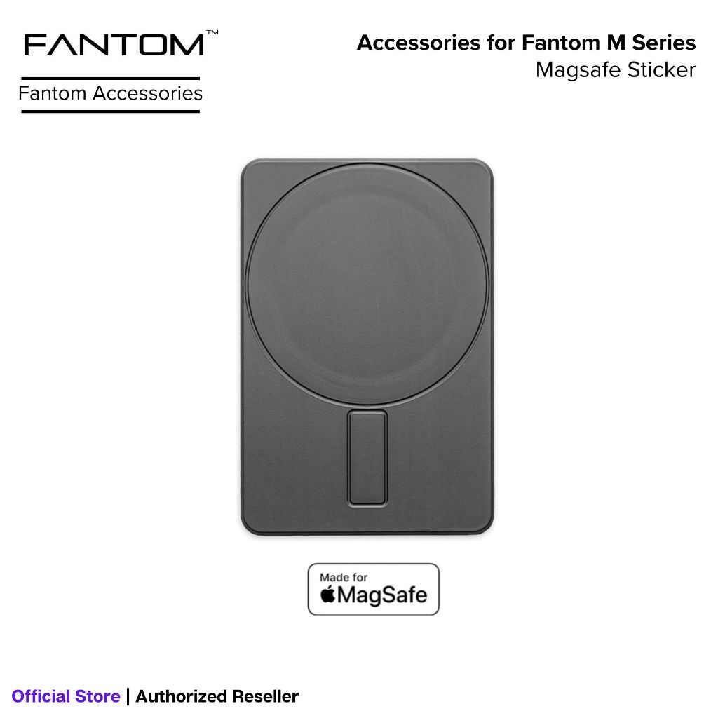 Jual FANTOM M Magsafe Magnetic Sticker Magnet for Magsafe Card Wallet ...
