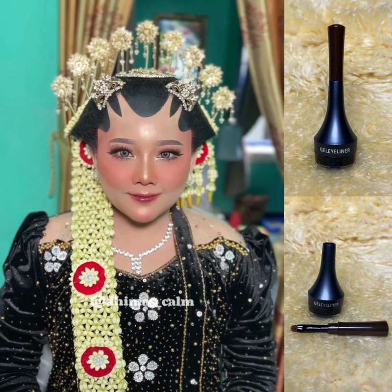 Jual PIDIH PENGANTIN WATERPROOF & EYELINER GEL (paes solo putri, jogja ...