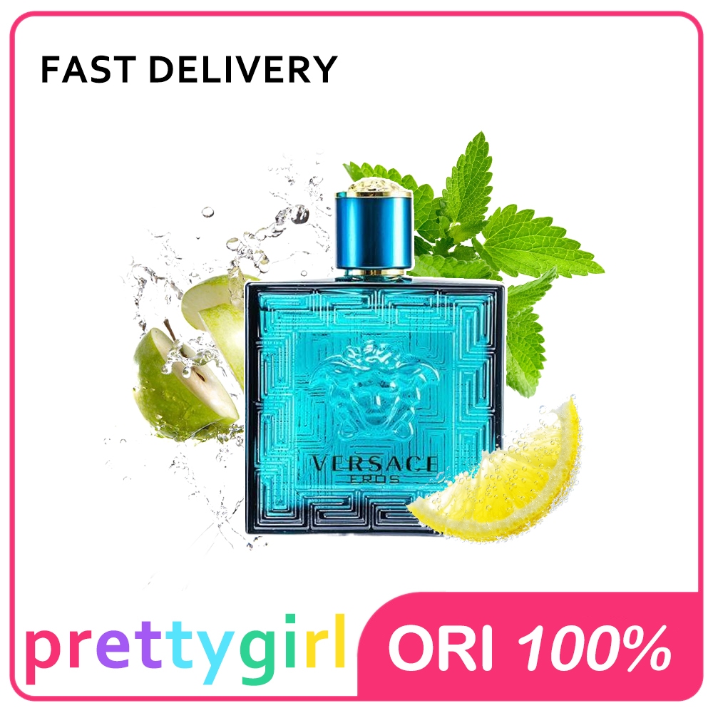 Jual Versace Eros Eau de Toilette for men 100 Shopee Indonesia
