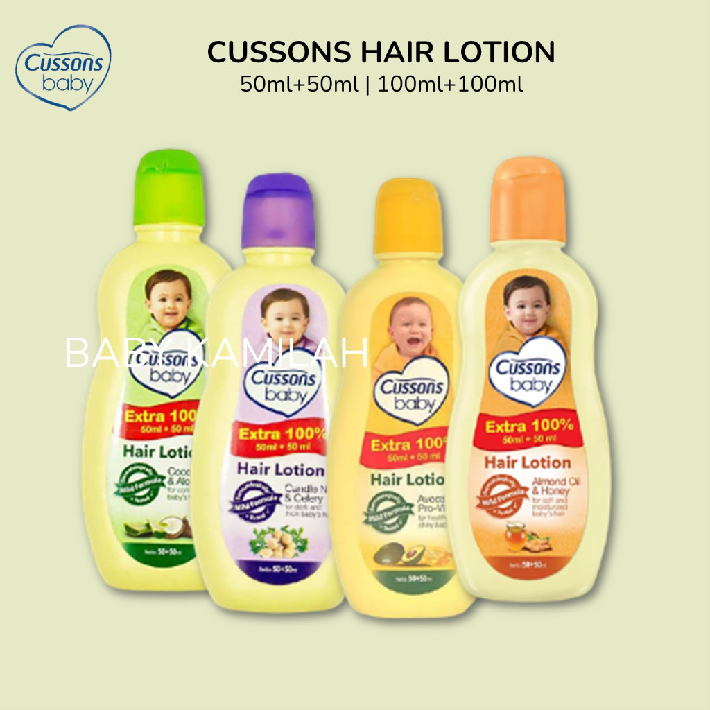Jual Cussons Hair Lotion 100ml 200ml Hair Lotion Cussons penumbuh