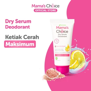 Deodoran Pencerah Ketiak - Dry Serum Deodorant Mama's Choice (Natural Deodorant Aman untuk Ibu hamil dan Menyusui - Terdaftar BPOM dan Halal MUI)