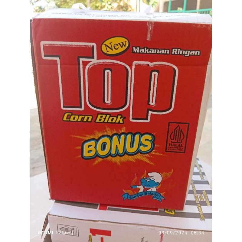 Jual snack top bonus berhadiah (1dus isi 60pcs) | Shopee Indonesia