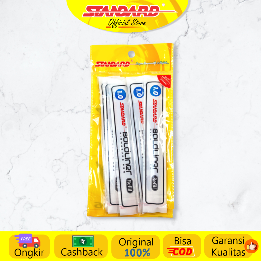Standard - Refill Pulpen  Boldliner 1.0 ( Isi Pulpen / Pena / Ballpoint ) (3)