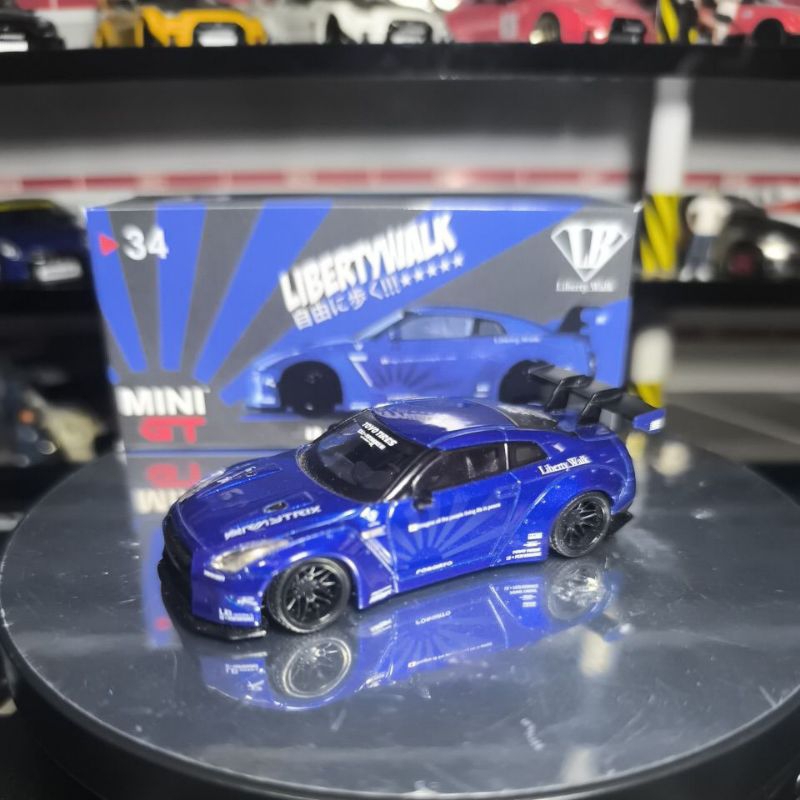 Jual mini gt nissan gtr r35 lbwk #34 | Shopee Indonesia