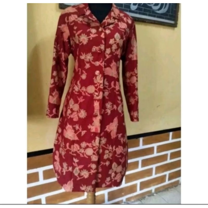 Jual Tunik Batik Dharma Wanita DWP persatuan Nasional | Shopee Indonesia