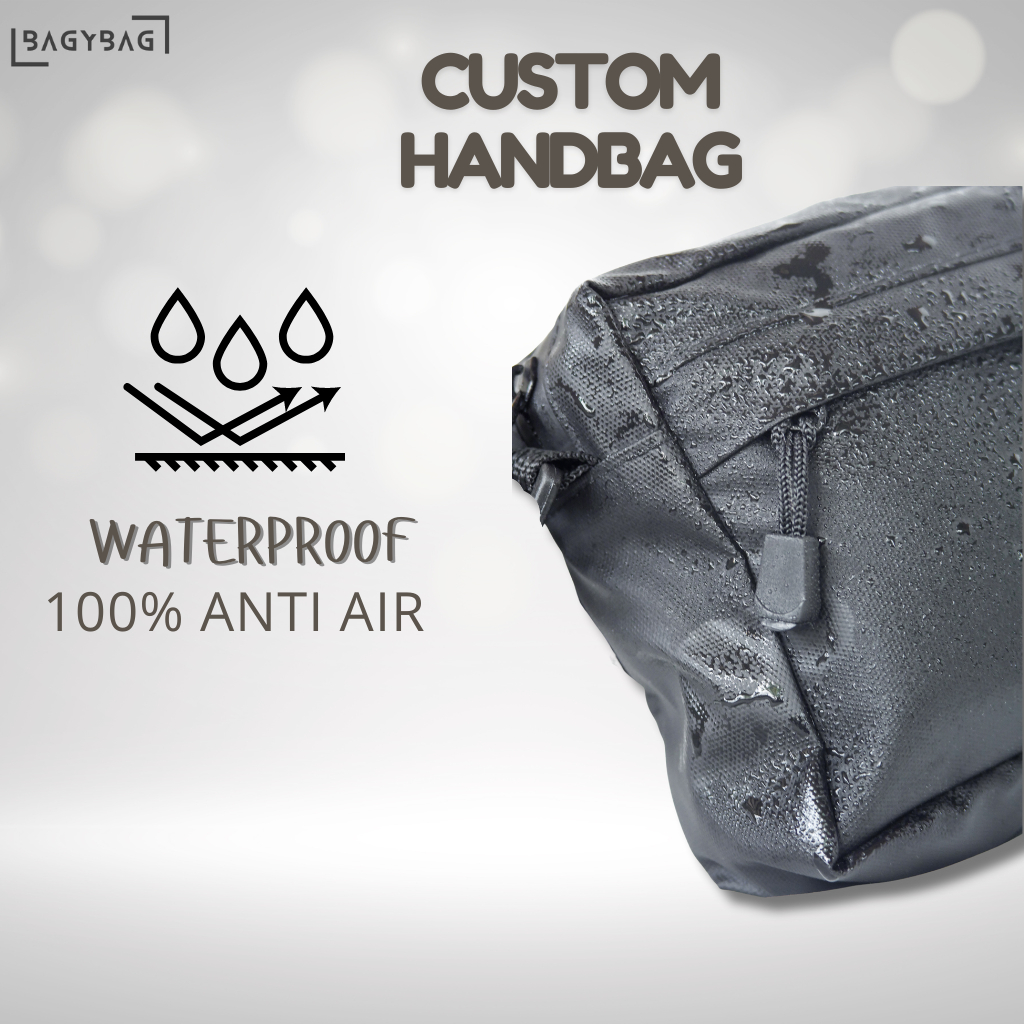 Jual Handbag Custom 3 in 1 Design Suka-suka Material Bimo Waterproof ...