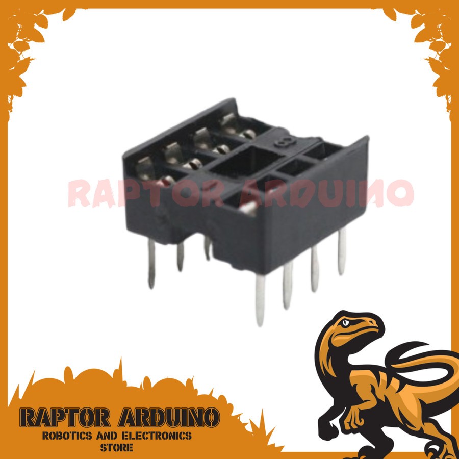 Jual Soket IC 8p socket IC 8 pin 8pin DIP 8 p integrated circuit DIP 2 ...