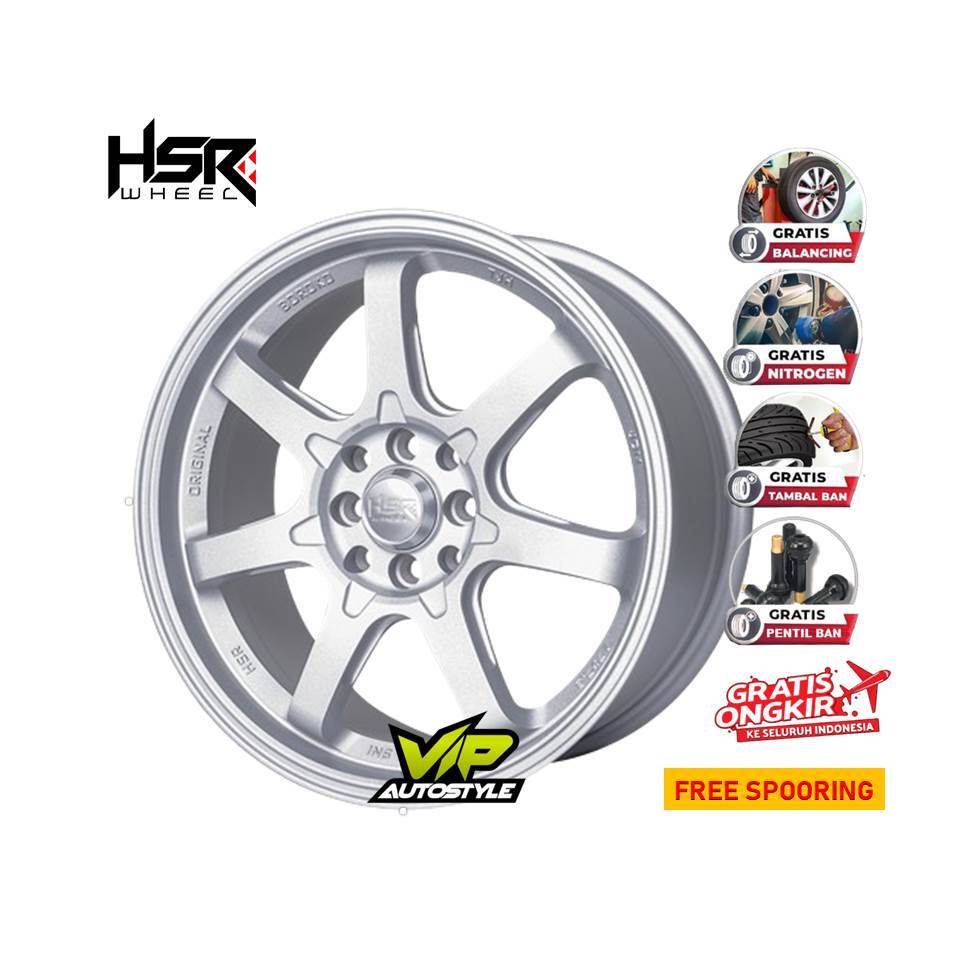 Jual Velg mobil HSR Boroko TJH R17 Racing Honda Brio Rs Yaris Avanza ...