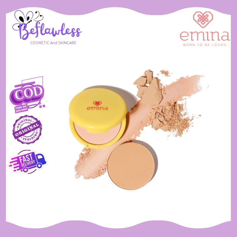 Jual Emina Daily Matte Compact Powder 11 g | Shopee Indonesia