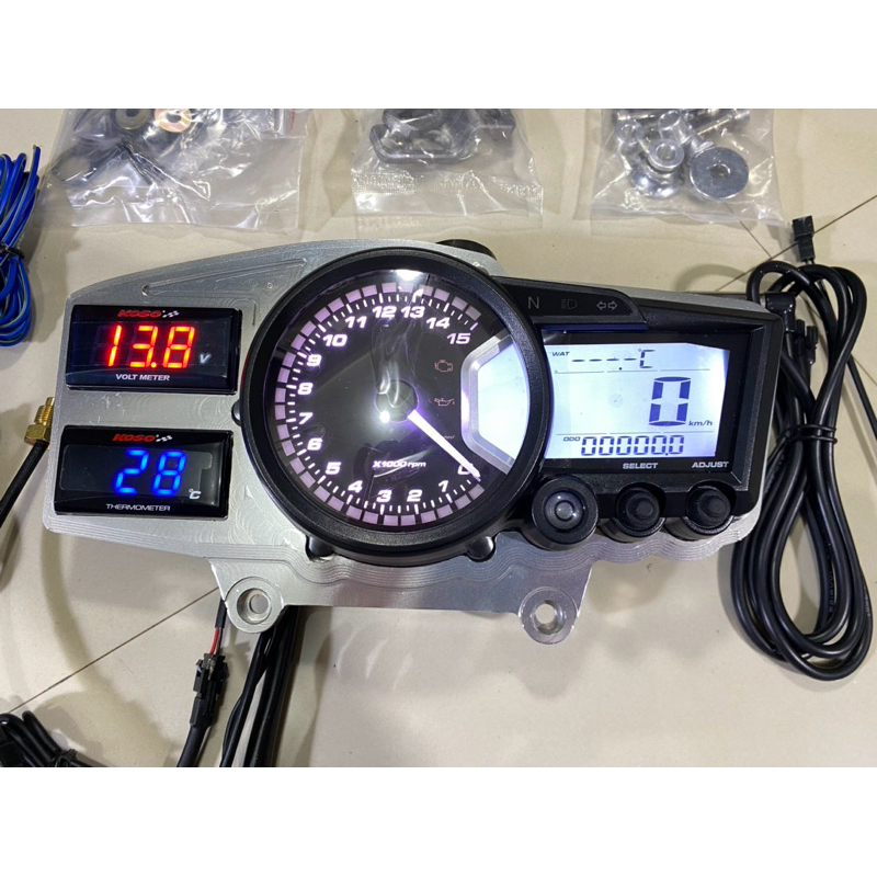 Jual SPEEDOMETER SPEEDO DIGITAL RX2+ PNP NINJA RR OLD NEW ZX | Shopee ...