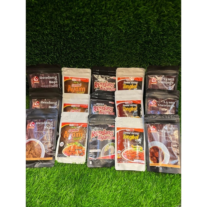 Jual Ransum instant lauk instant rendang sapi rendang ayam sambal ayam ...