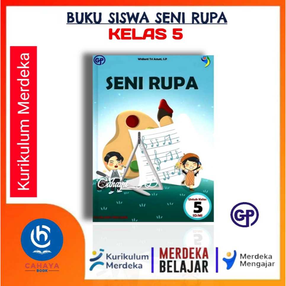 Jual Buku Siswa Seni Rupa SD/ MI Kelas 5 Kurikulum Merdeka | Shopee ...