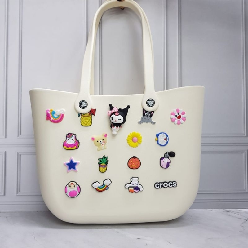 Jual TAS CROCS JIBBITS BESAR/TAS CROCS JIBBITS/TAS CROCS WANITA/TAS ...
