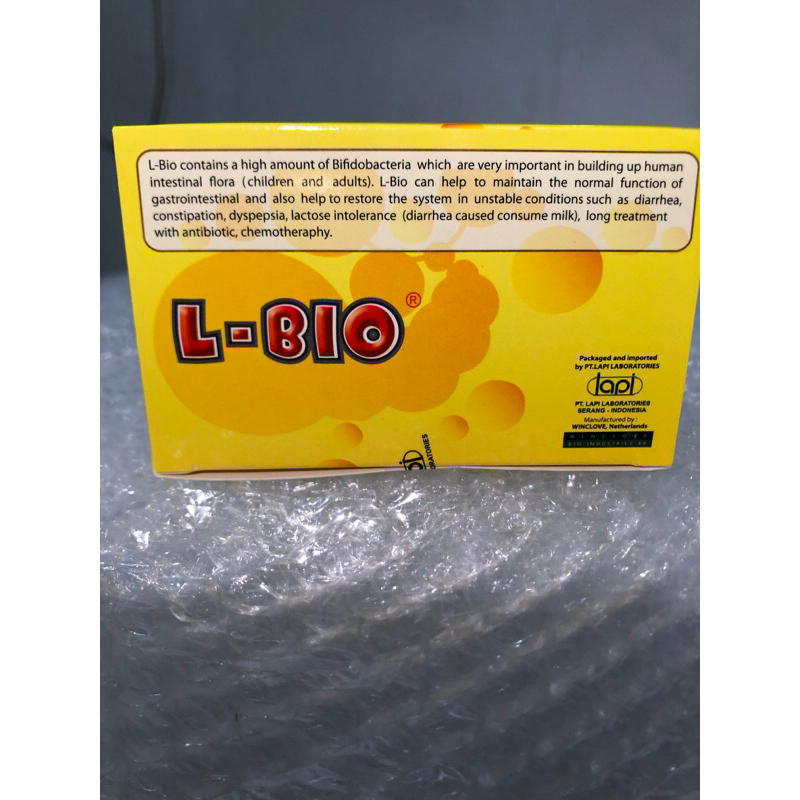 Jual L Bio Probiotik 30 sachet (1 box) | Shopee Indonesia