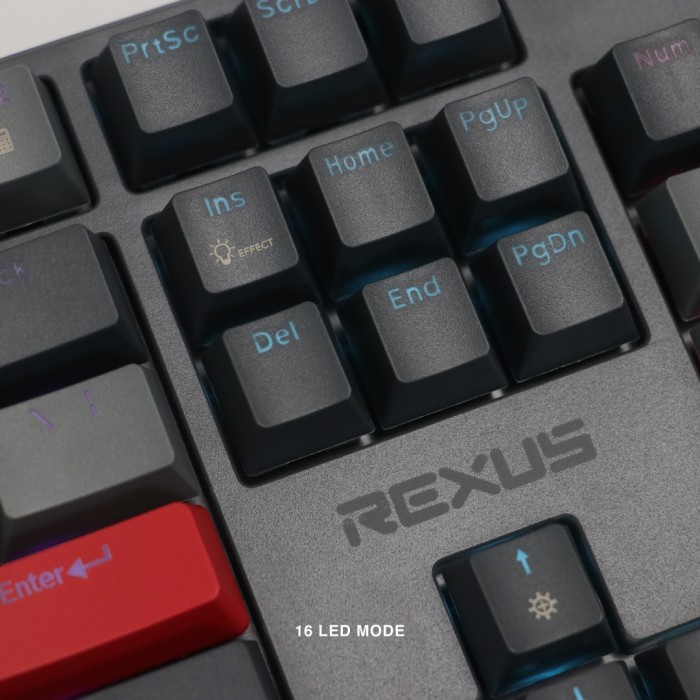 Jual Rexus Keyboard Mechanical Heroic KX5 Gaming Full Size Mekanikal ...