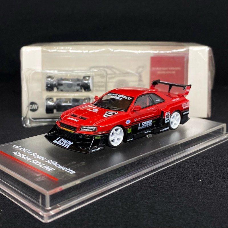 Jual CM Model Nissan Skyline GT-R34 LBWK #9 | Shopee Indonesia