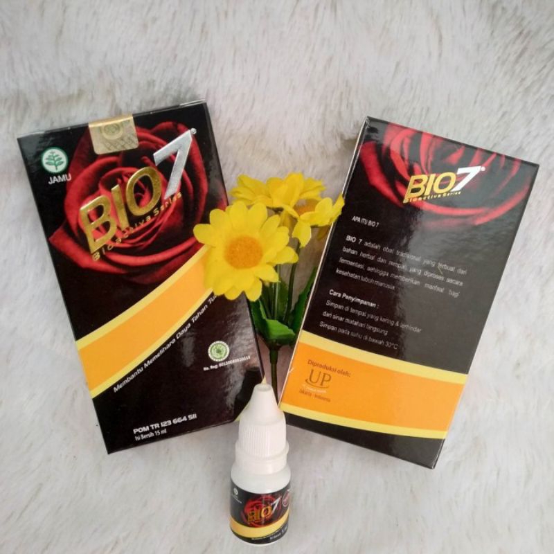Jual BIO7 BIO SEVEN 15ML JAMU TETES HERBAL BIO7 SEHAT HERBAL ASLI ...