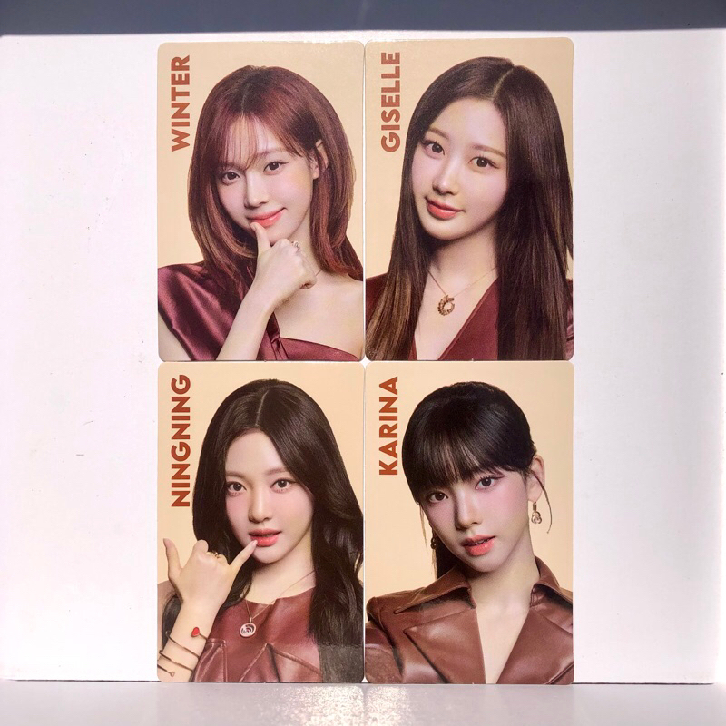 Jual Photocard Aespa x Nabati (OFFICIAL) | Shopee Indonesia