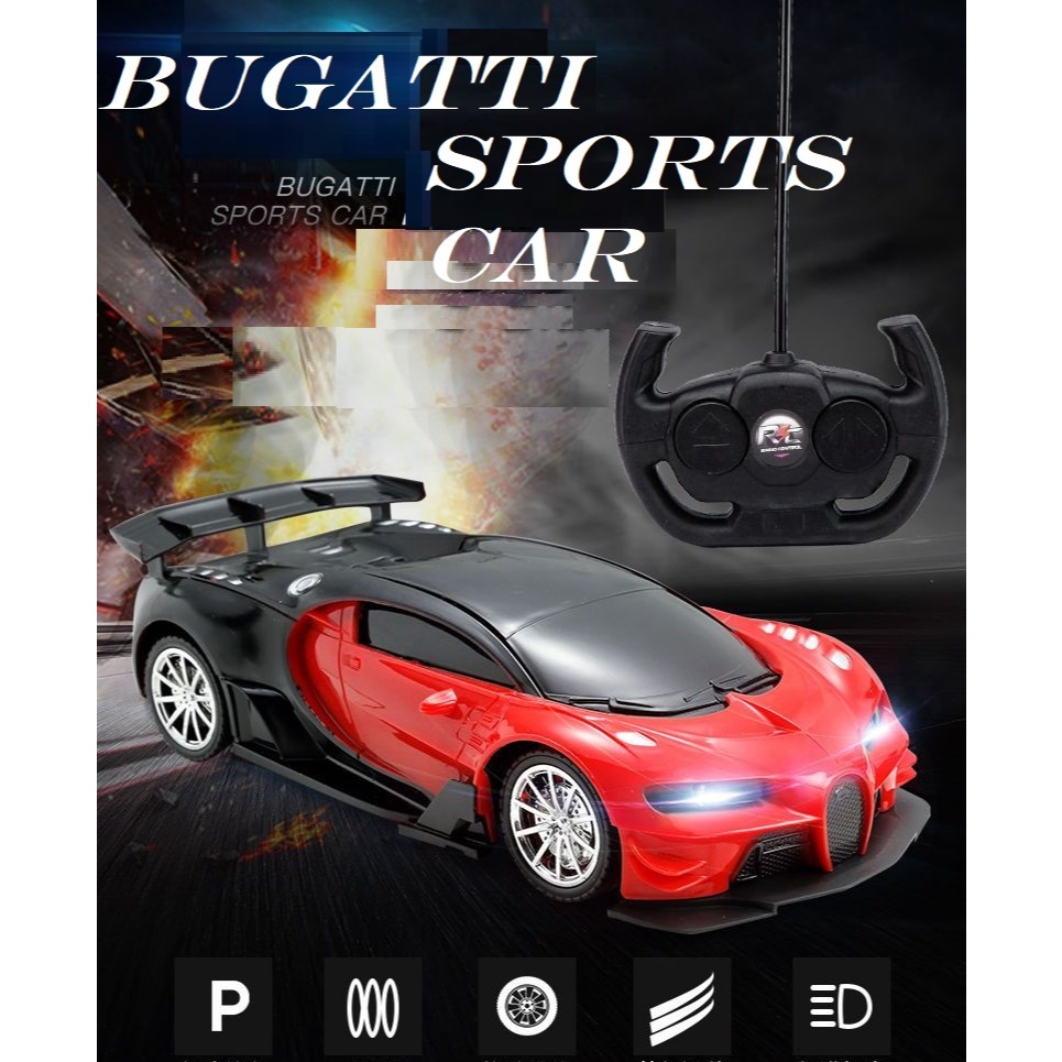 Jual Mobil Remote ControlRC SuperCar Racing 1:18 3D Light Speed Car ...