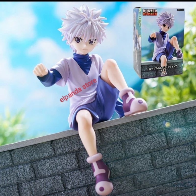 Jual Anime Hunter X Hunter Killua Zoldyck Style Duduk Figure | Shopee ...