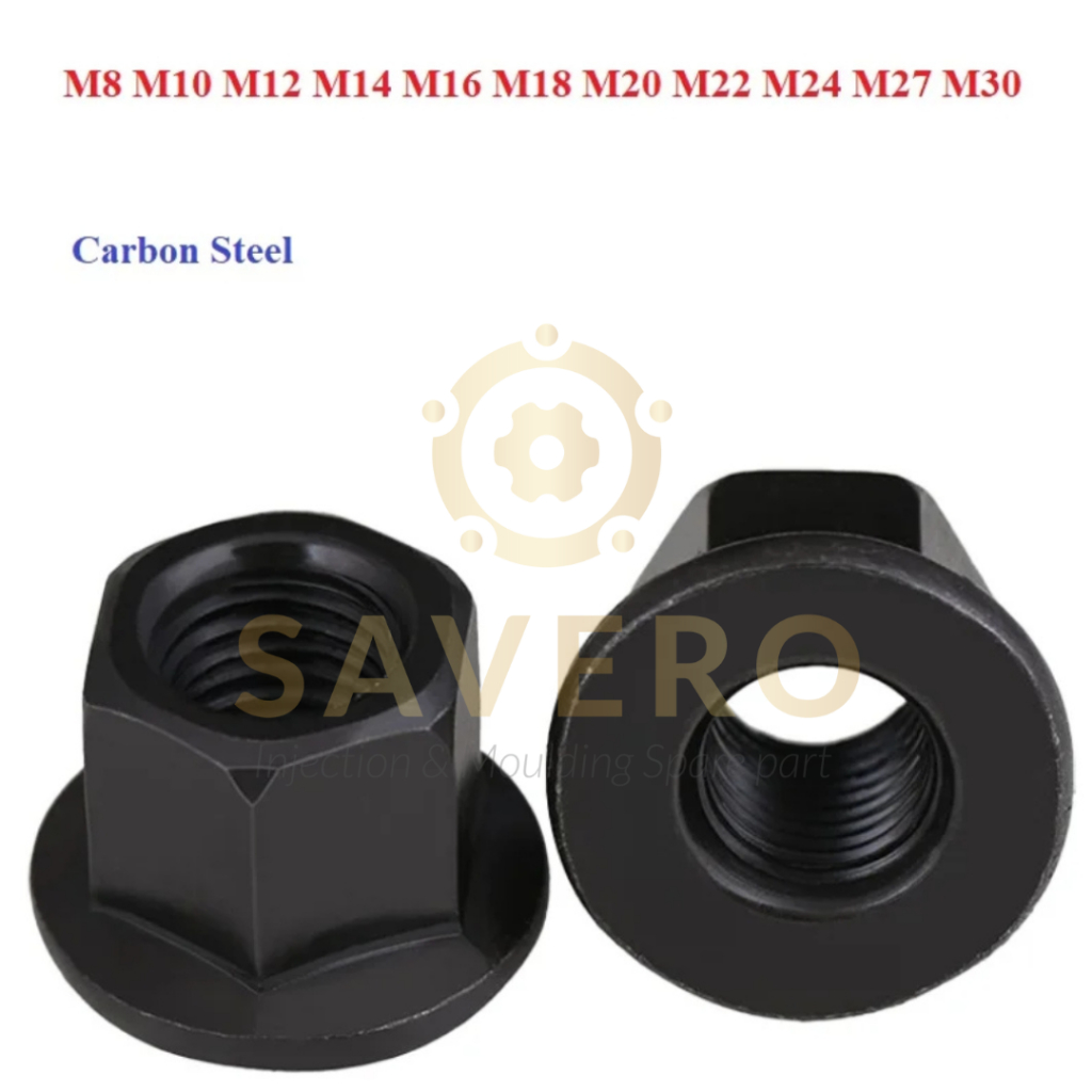 Jual Mur Topi M12 M14 M16 M18 M20 M22 M24 Collar Nut Clamp Injection ...