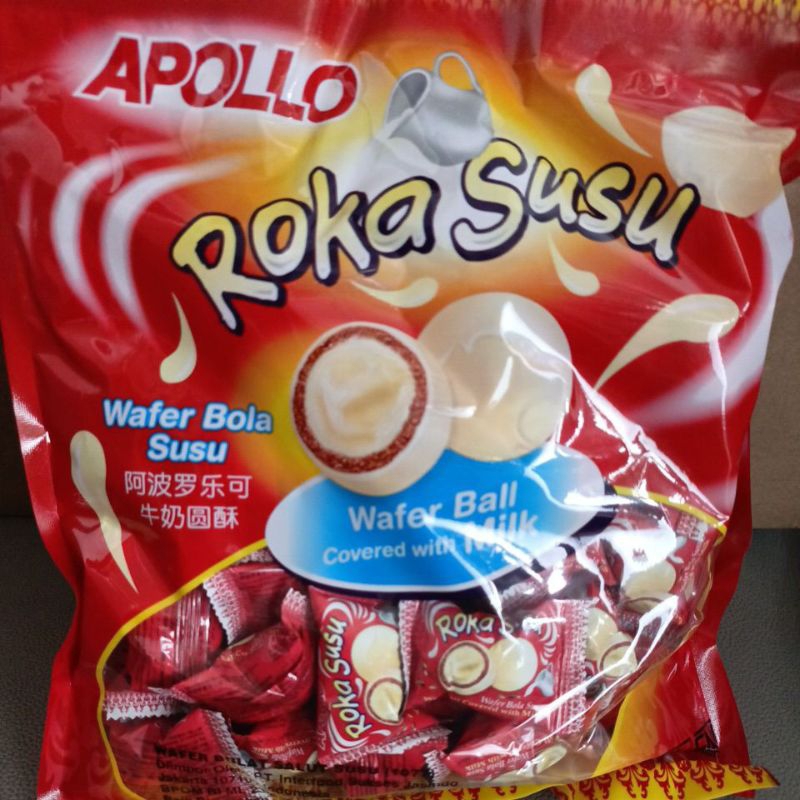 Jual APOLLO ROKA SUSU BALL 1 BAG 5g(50pcs) | Shopee Indonesia