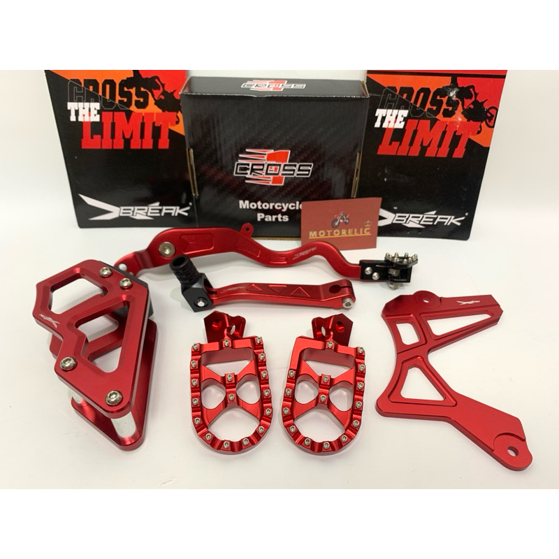 Jual Paket 5 Item CRF150L Cnc Pedal Rem - Operan Gigi - Footstep Lipat ...