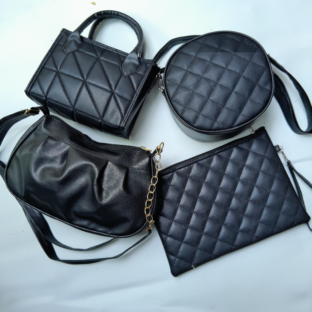 Jual Paket Hemat Tas Selempang Wanita 50 Ribu Dapat 4 Tas | Shopee
