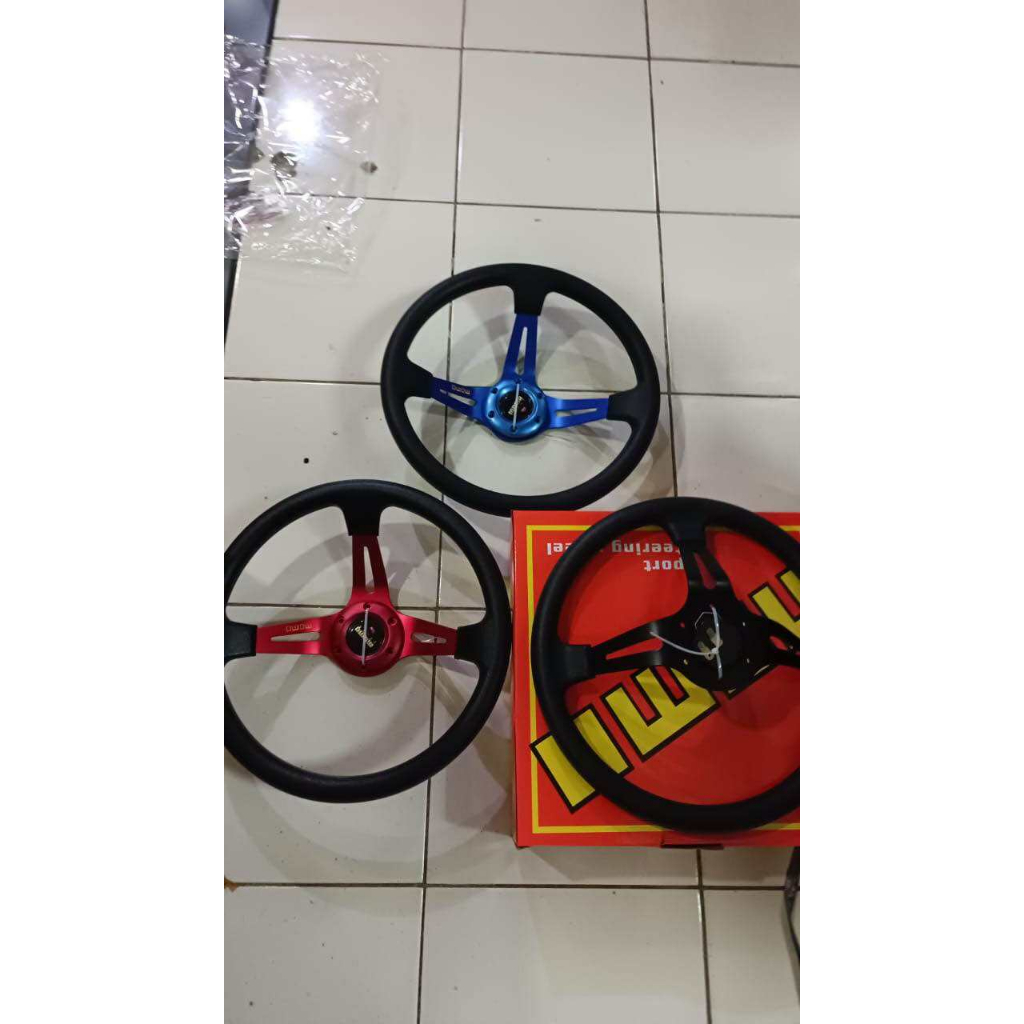 Jual Stir racing Momo model celong ukuran 13inch | Shopee Indonesia