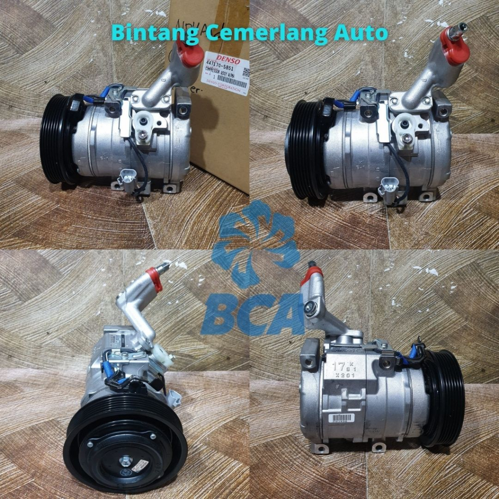 Jual KOMPRESOR COMPRESSOR AC Mobil Toyota Alphard Vellfire Harrier