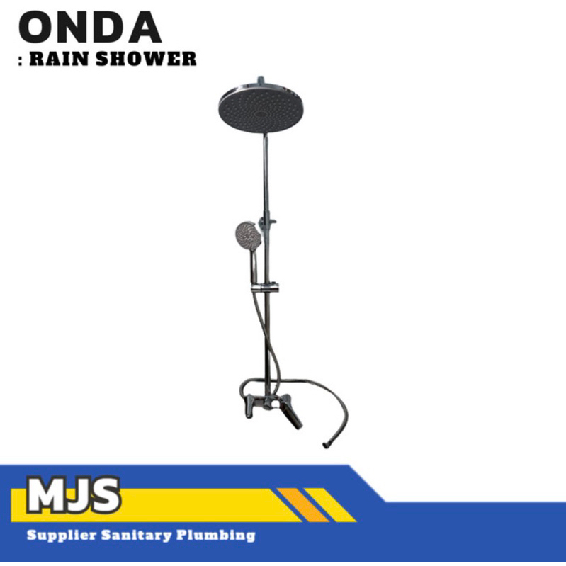 Jual Onda Shower Mandi Tiang Set (Rain Shower R-Fresh) | Shopee Indonesia