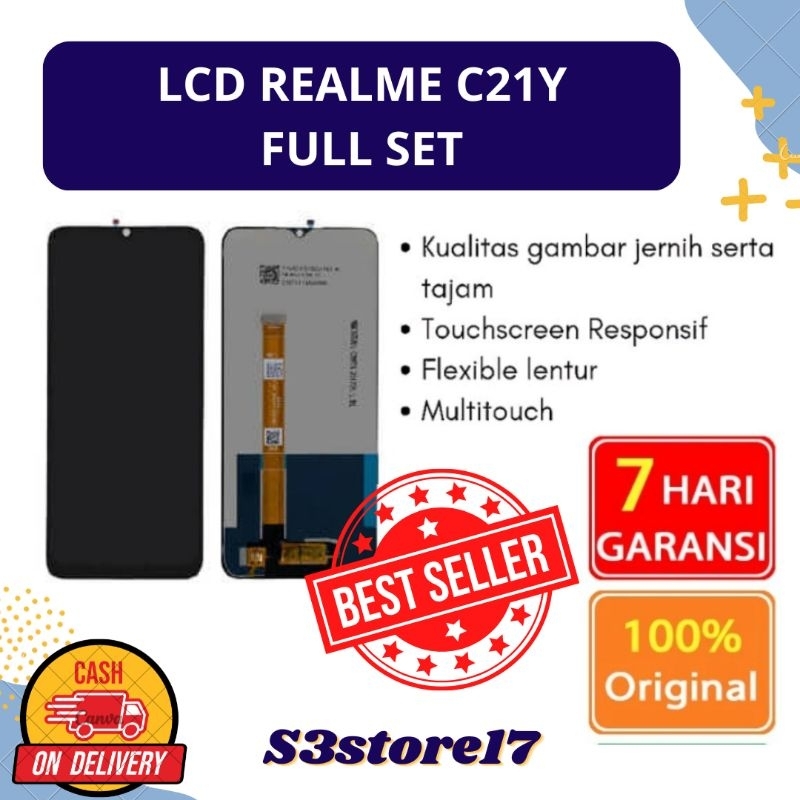 Jual LCD TOUCHSCREEN REALME C21Y | Shopee Indonesia