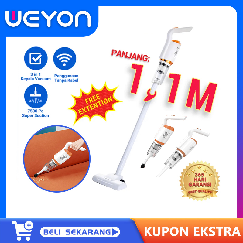 Jual Weyon Vacuum Cleaner Penyedot Debu Portable Cordless Vacum Cleaner In Multifungsi