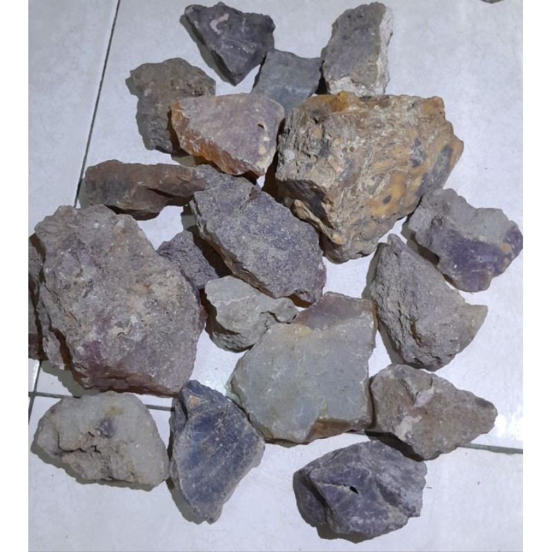 Jual Bahan akik solar anggur sunkis baturaja super kristal 100gram ...