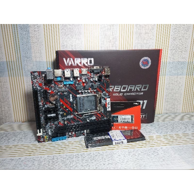 Jual Paket Core i5 4590 // Ssd M.2 Nvme 256Gb // Motherboard H81 Varro ...