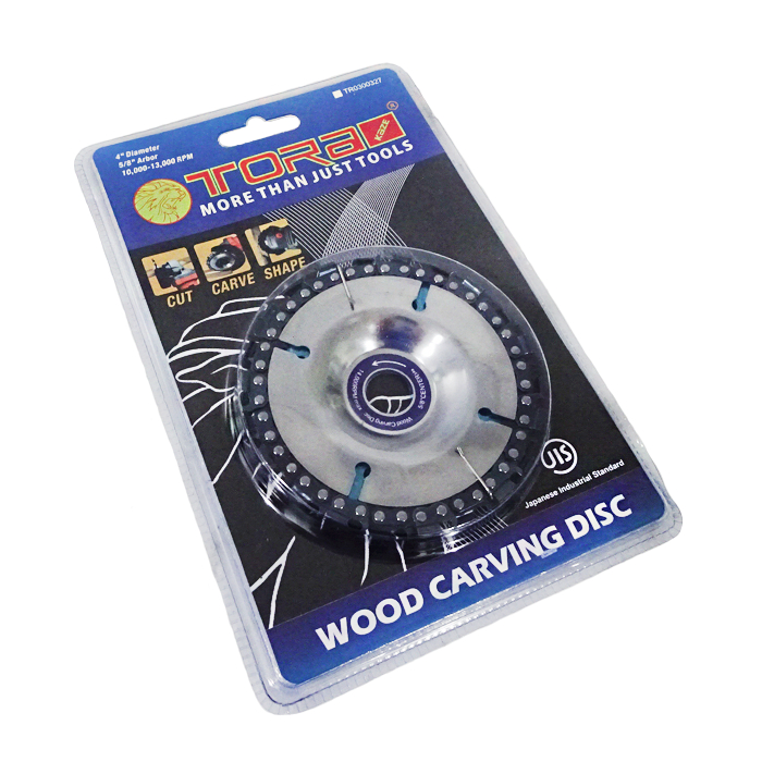 Jual TORA Wood Carving Disc 4 Inch 22T Double Blister - Mata Potong ...
