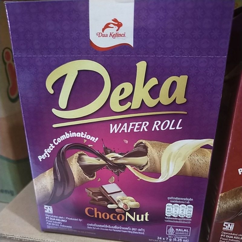 Jual deka wafer roll (1 box 24 pcs) | Shopee Indonesia