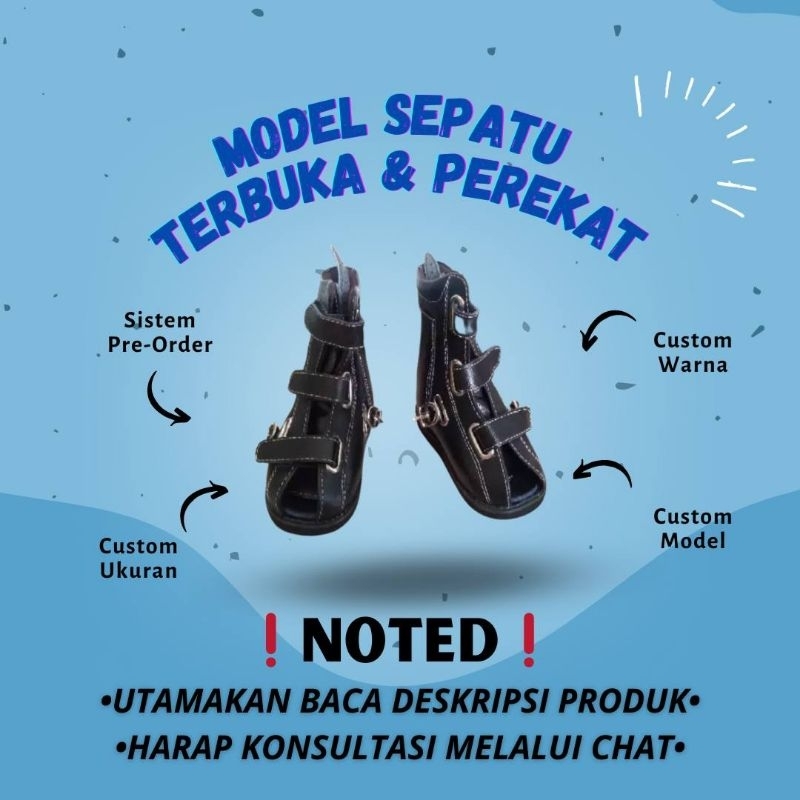 Jual Sepatu Ortopedi Boot (Pendek) CTEV/ Kaki Pengkor/ Kaki Bengkok ...