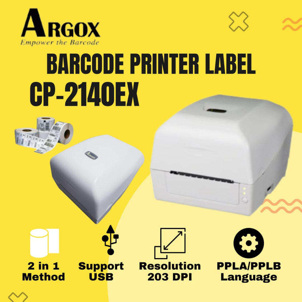 Jual PRINTER BARCODE LABEL ARGOX CP2140 EX | Shopee Indonesia
