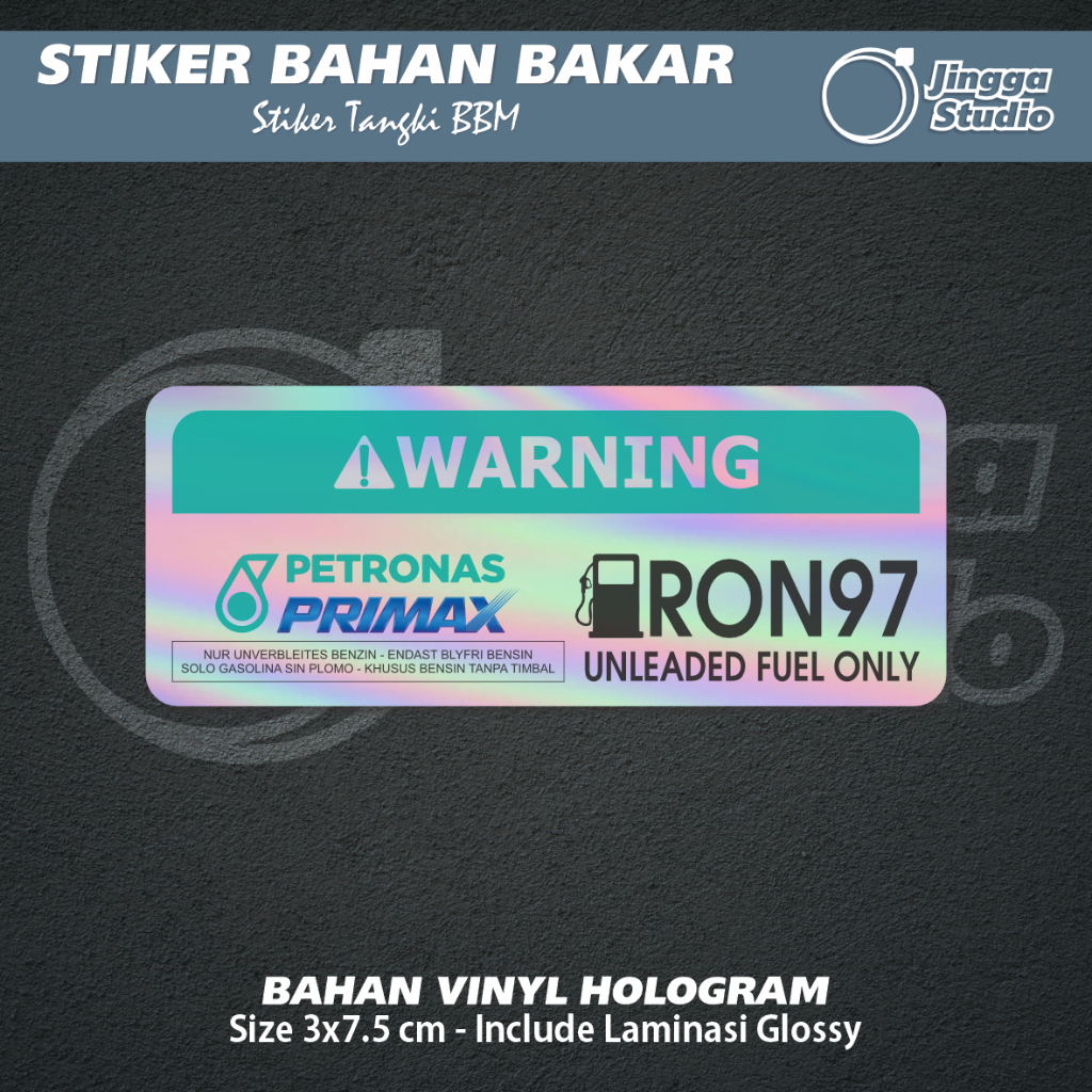 Jual Stiker Tangki Bahan Bakar Hologram Shopee Indonesia