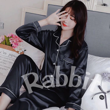 Piyama Satin Lengan L Panjang Celana Panjang Bajutidur ML Xl Xxl Xxxl Xxxxl