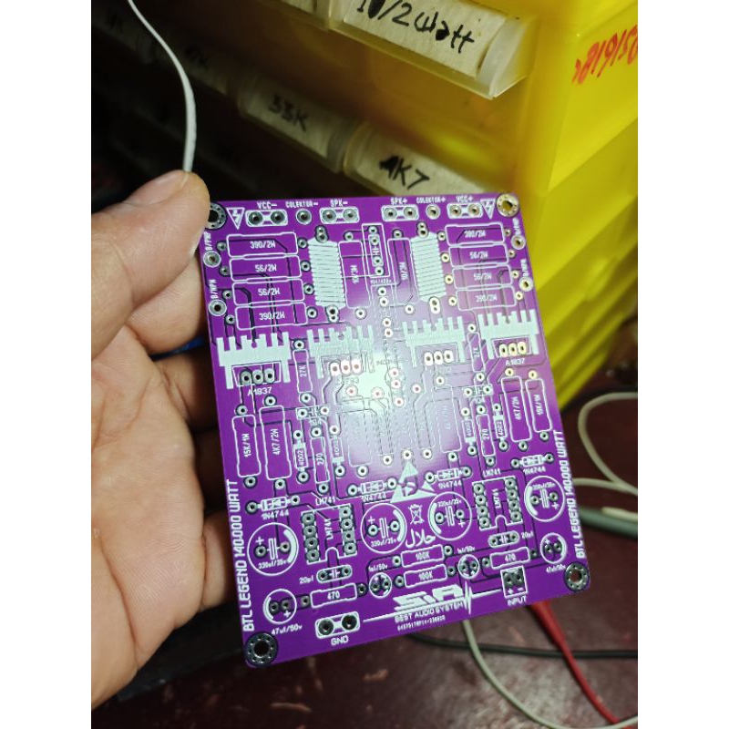 Jual PCB Bridge 140 Watt Modif By S.A_Audio | Shopee Indonesia