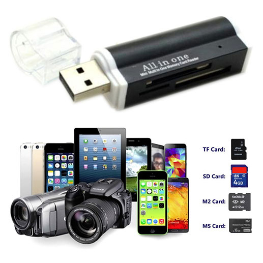 Jual All in One Multi Memory Card Reader USB Flashdisk Shopee Indonesia